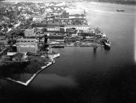 Kingston Shipyards from Harbour shot on the east side from some distance.