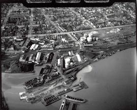 All of Dredge and Dry dock facility, Anglin's yard and Anglin's Bay.